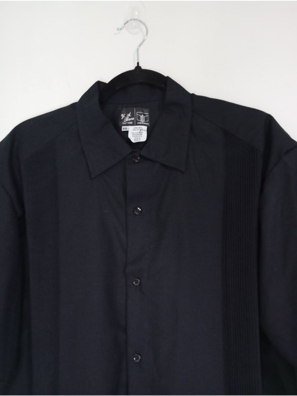 Y.A Bera Guayabera Shirt XXL Button-Up Mens Pocket Design Linen Cotton Blend - Picture 3 of 9